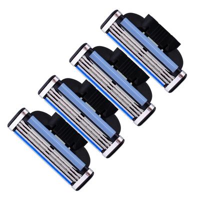 Nuovo utile 4 pezzi Man Shaver Rasoio Ricariche Lama per cartuccia per Mach3