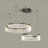 Modern Minimalist Italian Circular Chandelier - Luxury Living Room & Restaurant Lighting Fixture
