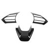 Steering Wheel Panel Cover Button Trim Stickers Replacement for Yaris Cross 2016‑2021Black