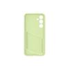 Coque et étui téléphone mobile samsung coque avec porte-carte pour galaxy a35 5g vert clair