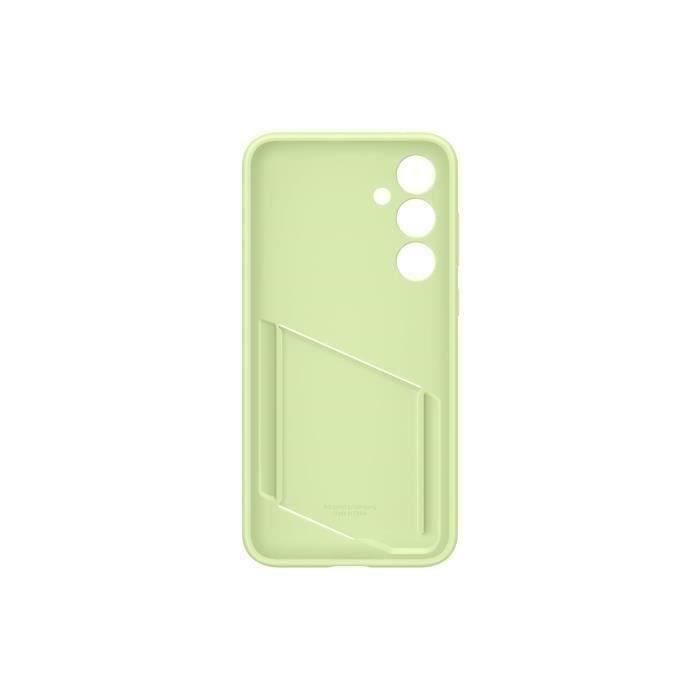 Coque et étui téléphone mobile samsung coque avec porte-carte pour galaxy a35 5g vert clair