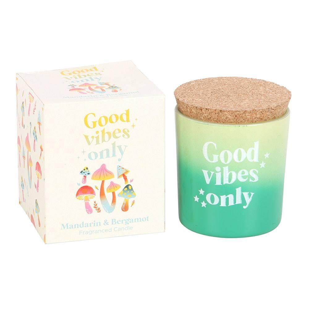 Something Different Good Vibes Only Bergamot & Mandarin Candle
