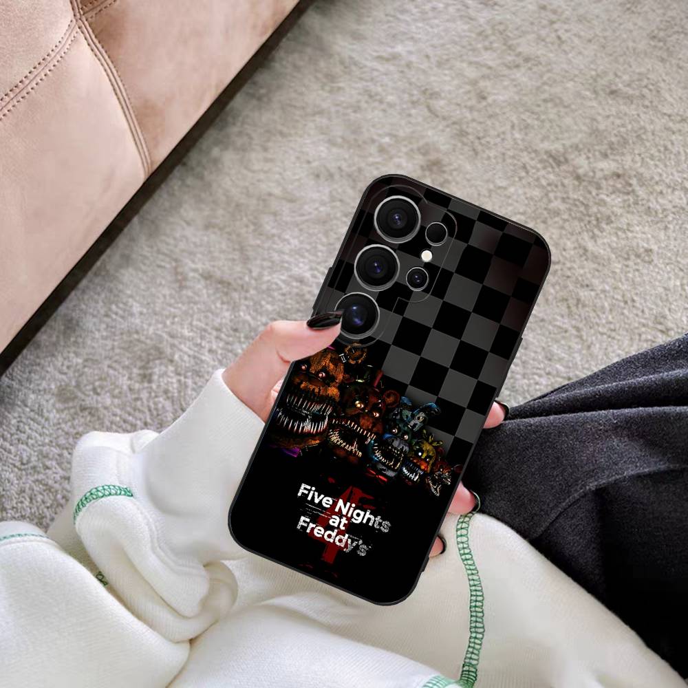 

F-FNAF Five-nights-At-Freddys Phone Case For Samsung S 20 21 22 23 lite plus ultra Clear Mobile Cover Funda Samsung S24 Plus