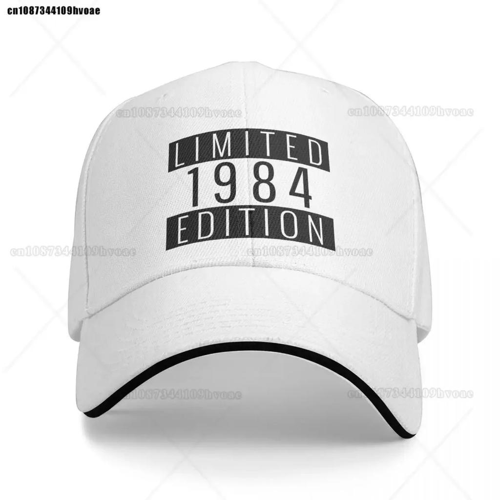 Limited 1984 Edition 40th Birthday Merch Men Women Trucker Hat Adjustable Birthday Present for 40 Versatile Hats Cap