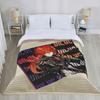 Diluc Genshin Impact Game Blanket Flannel Spring Autumn Multi-function Super Soft Throw Blanket for Home Car Plush Thin Quilt