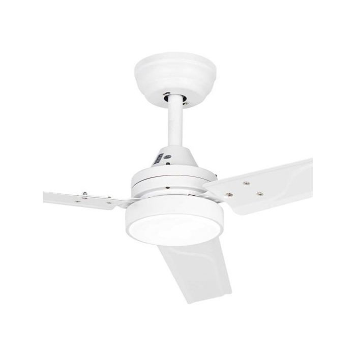 Ventilateur de plafond - JATA - JVTE4233 - 6 vitesses - Lumière LED - Télécommande silencieuse