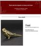 Handcrafted Solid Brass Sparrow Tea Pet - Antique Magpie Ornament Collection