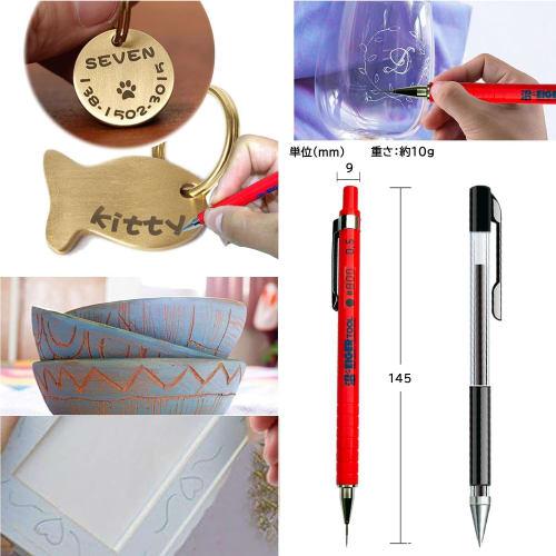 Super Hard Ultra-Thin Sharpener Swamp File, 0.3mm, 0.5mm, Pen-Shaped Diamond File, Diamond Electroplated File, Deburring, Polishing, Metal, Woodworkin