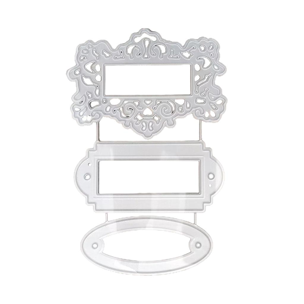 Záložky Scrapbooking Card DIY Dekorační raznice Ruční práce Kovový rám Vyřezávací raznice Razící šablony Šablona Forma