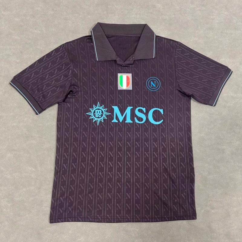 Napels Halloween 25/26 Thaise Editie Champions League Shirt Voetbalshirt