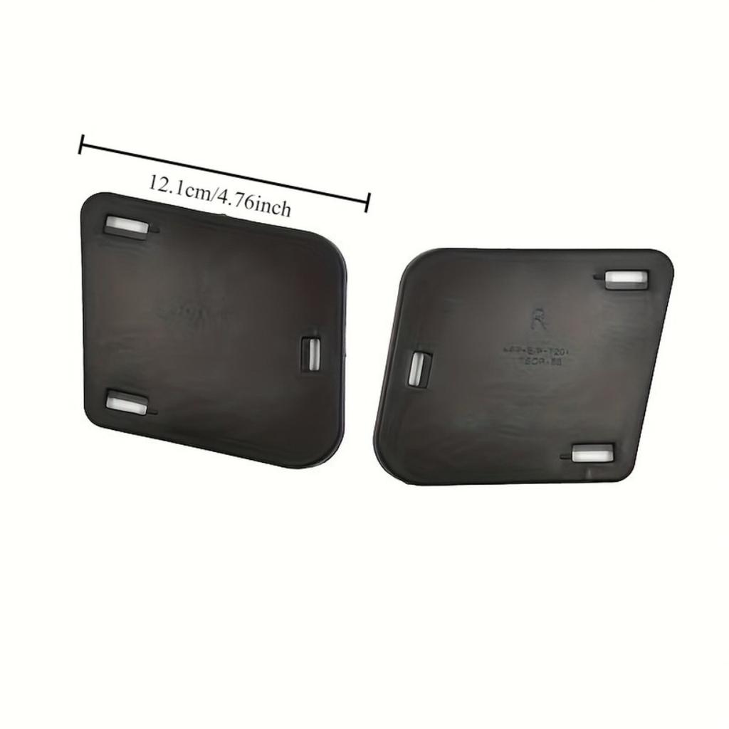 2 Stück Nebelscheinwerfer-Abdeckung Zierleiste für Toyota Prado GRJ120 KDJ120 2003-2009 Ersatz für Frontstoßstangen-Lampenblende