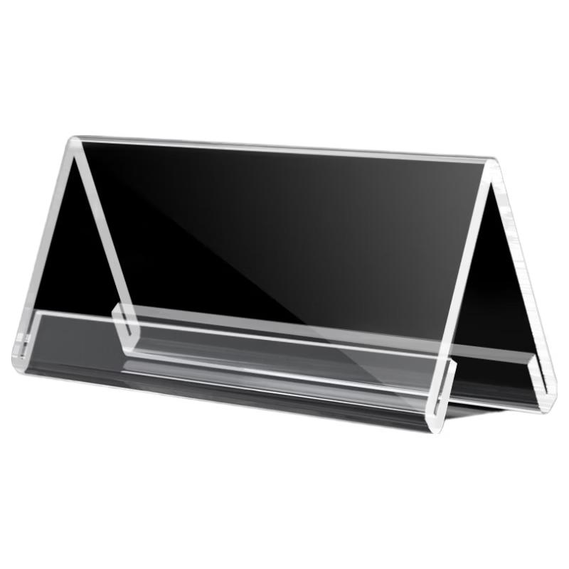 BAIGE Acrylic Desktop Sign Holder