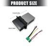 Universal Automotive HVAC Blower Resistor for Cars Quick Installation Design Optimized Electrical Conductivity 657165WM