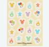Disney Mickey & Friends Origami Memo Pads, 10 Designs with Stickers, Minnie Mouse, "Tokyo Disney Resort Exclusive" Disney Merchandise, Tokyo