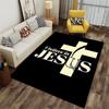 I Believe in Jesus Cross Design suitable as a non-slip mat for the living room or bedroom sofa