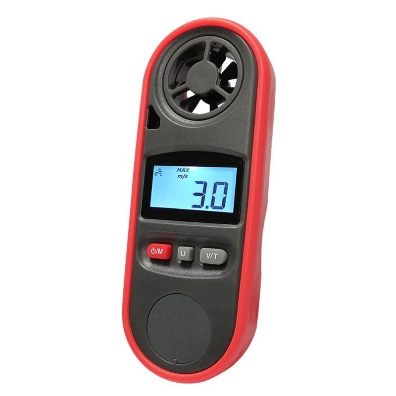 J0MC Efficient Anemometer Speed Meter for Measuring Wind Speed Temperature Accurately