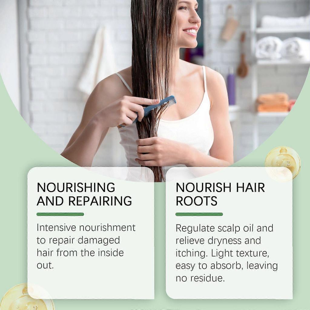 Rosemary hair care oil nourishes, moisturizes, repairs hair, replenishes