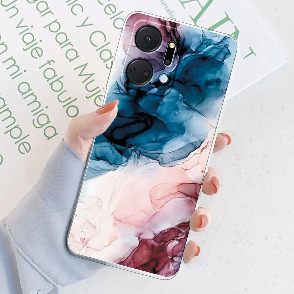 

For Huawei Honor X7A Case For Honor X7A 2023 Cover Silicone Soft TPU Fundas Phone Case For Honor X7A 5G 6.75 inch Coque Bumper Honor X7A