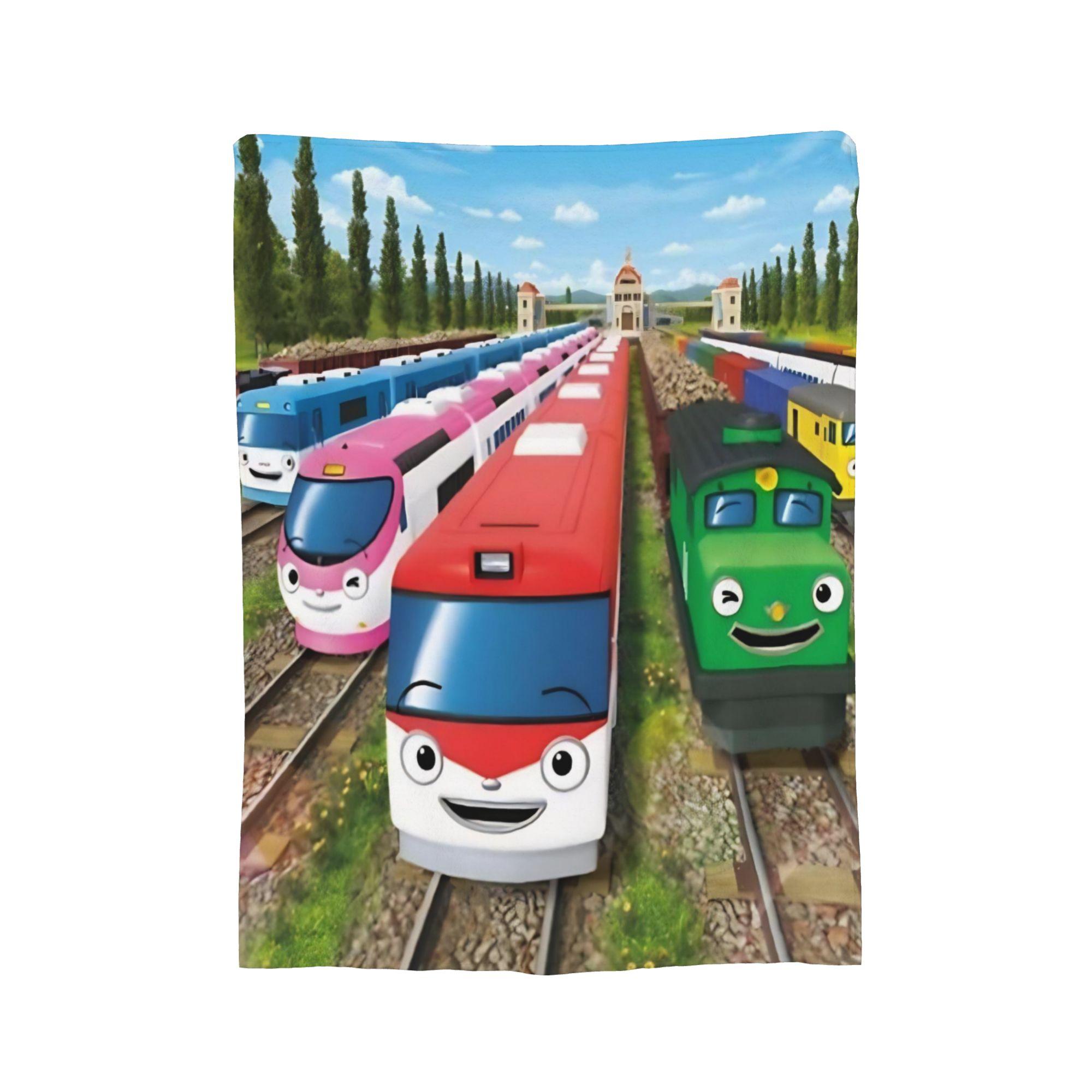 Tayos Little Bus Happy Birthday Blankets
