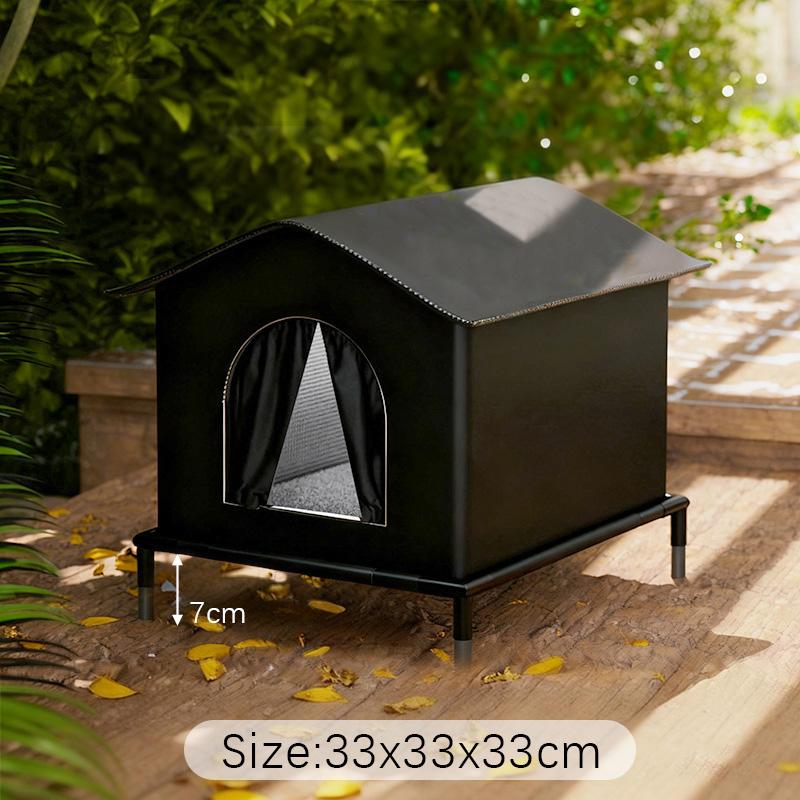 Indoor /Outdoor Waterproof Warm Cat Dog House, Winter Outdoor Stray Pet Cave Bed, Foldable Small Dog Puppy Sleeping Bag