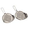 2pcs Jelly Scraping Scraper Multipurpose Manual Stainless Steel Jelly Scraping Tool for Home