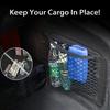 Universal Mesh Cargo Net for Car Trunk Storage,Elastic Small Automotive Cargo Net Pocket Wall Sticker Organizer Pouch Bag Storage for SUV,2 Pack with