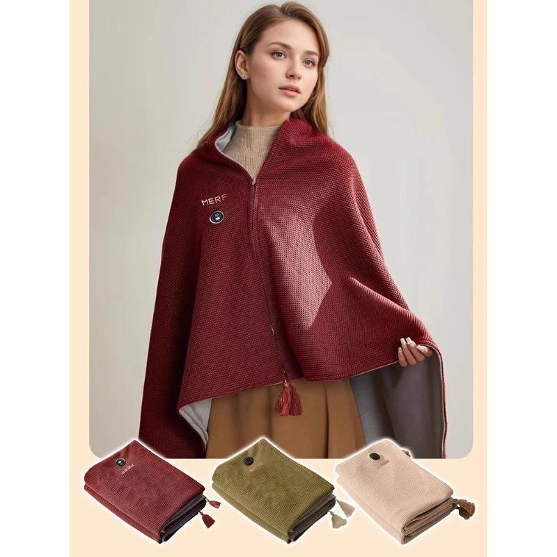 Graphene Heating Warming Blanket Blanket Warming Blanket Heating Shawl USB Washable Leg Cover Shawl Electric Blanket No Power