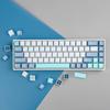 Ussixchare PBT Shoko Custom 168 Key Cherry Profile Doubleshot Keycap Set for MX Switches for US ANSI Layout Mechanical Keycaps, 60%/64/84/108