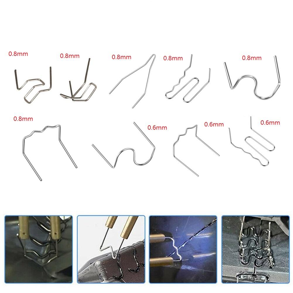 100PCS 0.6/0.8mm Hot Staple For Car Bumper For Plastic Welding