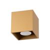 Quad 1 Ceiling Lamp Gold