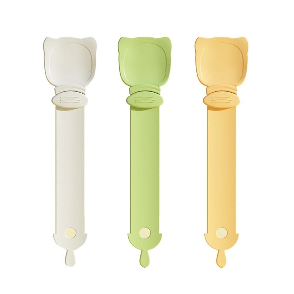 3PCS with Hanging Hole Cat Strip Squeeze Spoon Cat Strip Dispenser for Dog Cat Wet Food