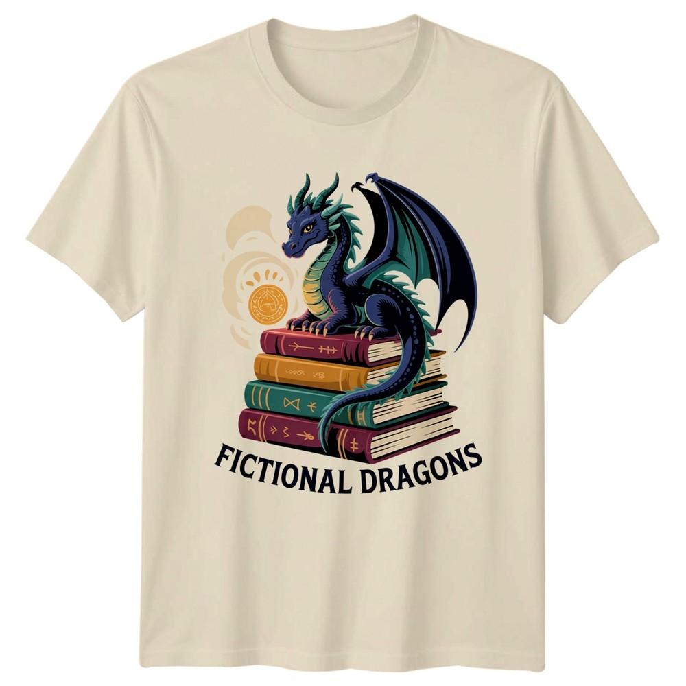Fictional Dragons Fantasy Dragon Literature Unisexs TShirt Unisexs Tee