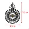 Acrylic Wall Clock Creative Silent Pendulum Clocks for Living Room Bedroom Kitchen School Eid Decor