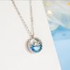Blue Ocean Little Whale Pendant Necklace - Summer Fresh Light Luxury Jewelry for Women
