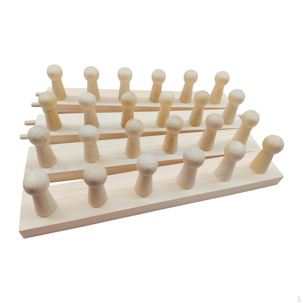 1 Piece Weaving Loom Chunky Blanket Knitting Hand Crochet Board Wooden Frame Ergonomic