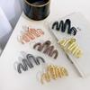 Luxe Hair Alloy Claw Clip For Stunning Style With Smooth Geometry And Rich Choices Color