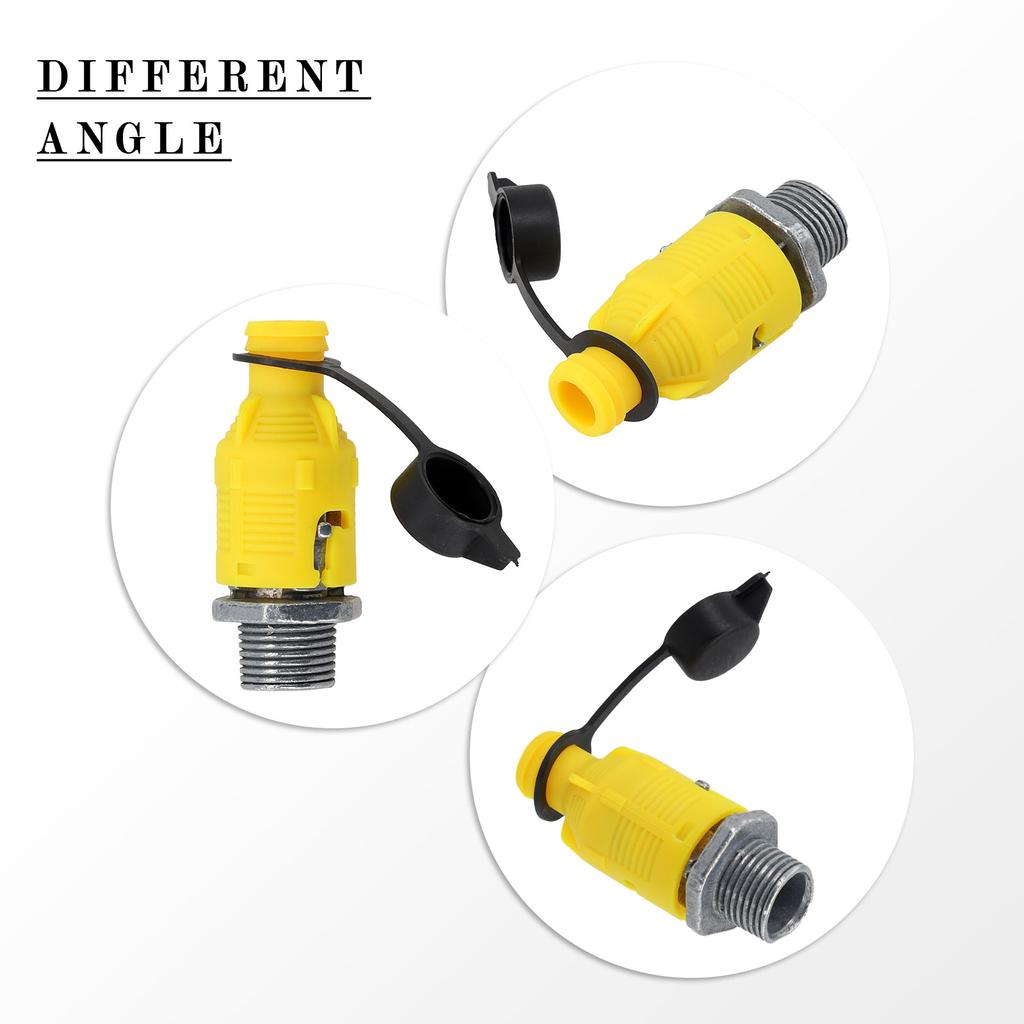 Quick Oil Drain Valve Replacement 125508 for Troy and Suitable for Lawn Tractors and Riding Mowers Easy Operation