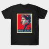 Men Black Print T-shirt Mike Leach No-Cut Transfer Paper Print Cotton Tshirt
