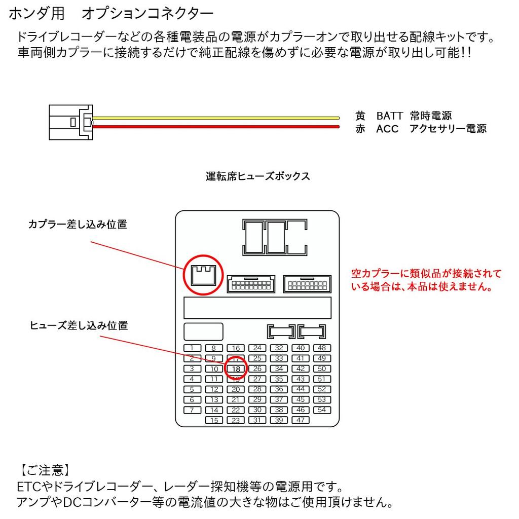 EALE Optional Coupler for Honda Step WGN and Civic and Automotive Connector I-591 RP6, RP7, RP8, ZR-V, RZ3, RZ4, RZ5, RZ6, FL1, FL4, FL5,