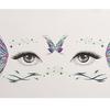 5 Sheets Glitter Butterfly Eye Stickers, Temporary Face Tattoos for Kids, Cartoon Decals for Festival Makeup, Party Decor