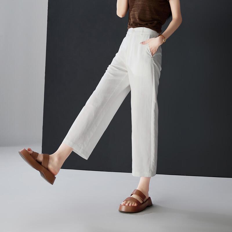 

SOFSIL Women s High-Waist Straight Wide-Leg Pants 27/M