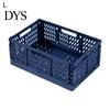Cassa Cesto Contenitore Pieghevole Grande Capacità Portante Cesti Pieghevoli in Plastica per Cucina