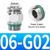 External Thread Pneumatic Air Fitting Push in Connect Air Hose Fitting  Air Hose Connections