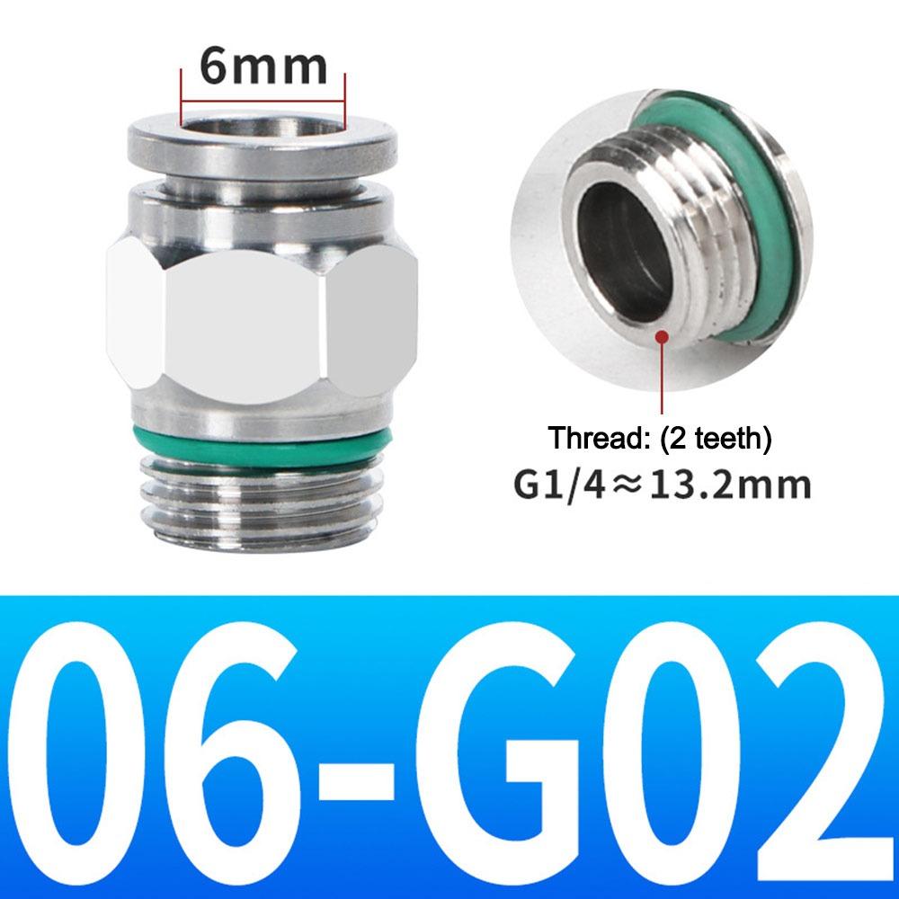 External Thread Pneumatic Air Fitting Push in Connect Air Hose Fitting Air Hose Connections