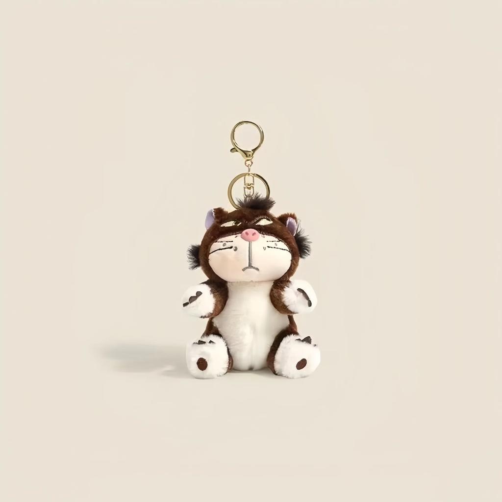 Premium-Quality Cute First-Class Lucifer Premium-Quality Cat Superior-Grade Keychain Superior-Grade Anime-Show Superior-Grade Motion-Picture Stuffed
