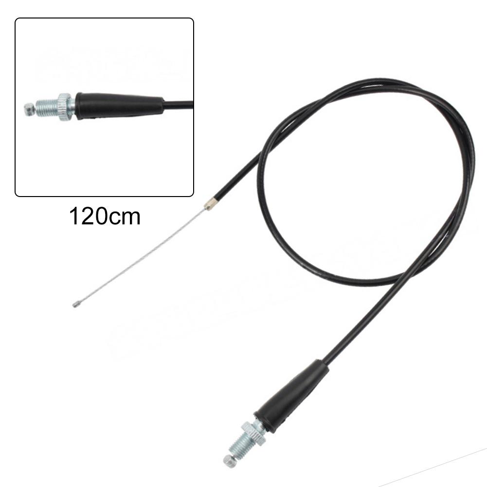 Off-road Riding Black Throttle Cable ATV Replacement Built-in Protective Sleeve Smooth Throttle Response For ATVs
