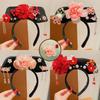 Bow Ancient Style Headband Pearl Hanfu Hair Clip Classical Chinese Style Headwear  Women