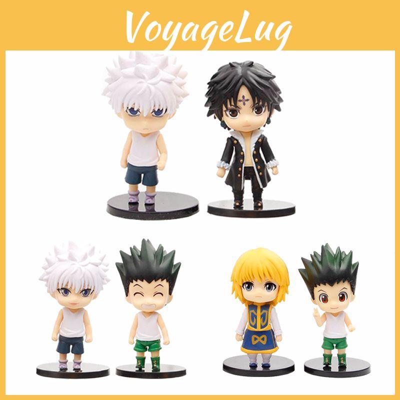 Hunter X Hunter Anime Killua 6 Pcs Miniature Pvc Figures For Enthusiastic Fans