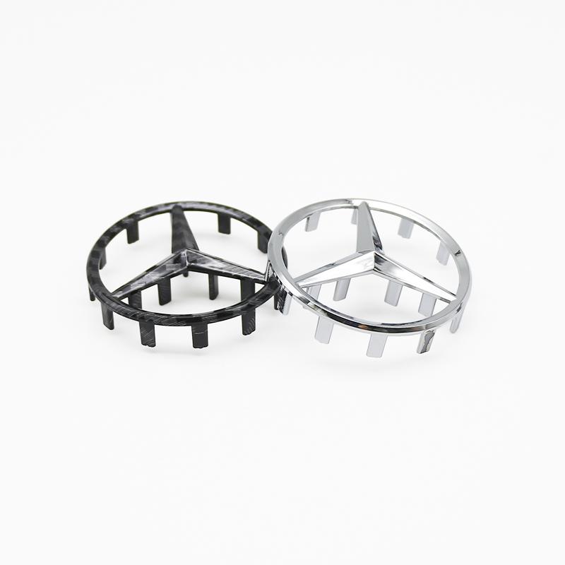 Hub Cap For Mercedes Benz Amg W204 W205 W212 W221 W177 W246 GLA GLC CLA A Class ABS 52mm 57mm Car Steering Wheel Badge Emblem Sticker