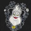 Disney Villains Unisex Adult Leaving U Speechless Ursula Valentine`s Day T-Shirt
